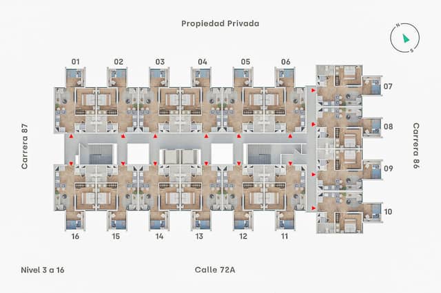 Apartamento en Venta en Santa Rosita, Bogotá con REF 1637