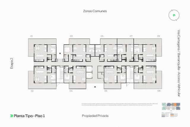 Apartamento en Venta en Juan de Acosta, Barranquilla con garaje con REF 1644