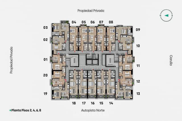 Apartamento en Venta en Santa Bárbara Occidental, Bogotá con REF 1646