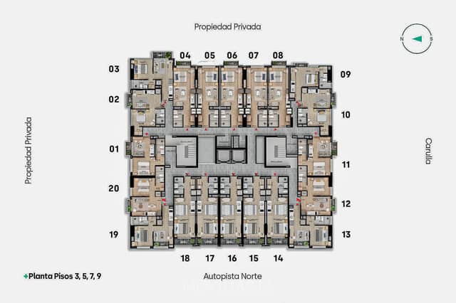 Apartamento en Venta en Santa Bárbara Occidental, Bogotá con REF 1646