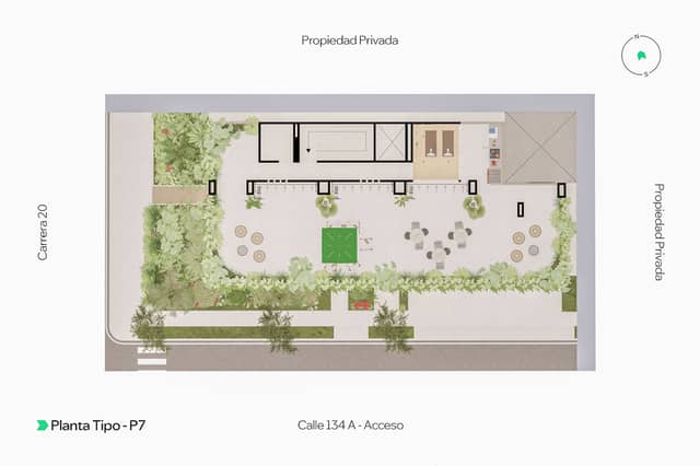 Apartamento en Venta en Contador, Bogotá con REF 1648