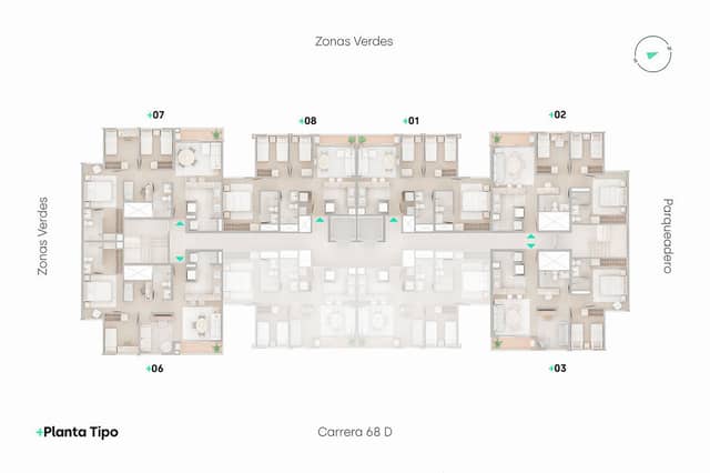 Apartamento en Venta en Nueva Marsella, Bogotá con REF 1652