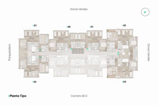Apartamento en Venta en Nueva Marsella, Bogotá con REF 1652