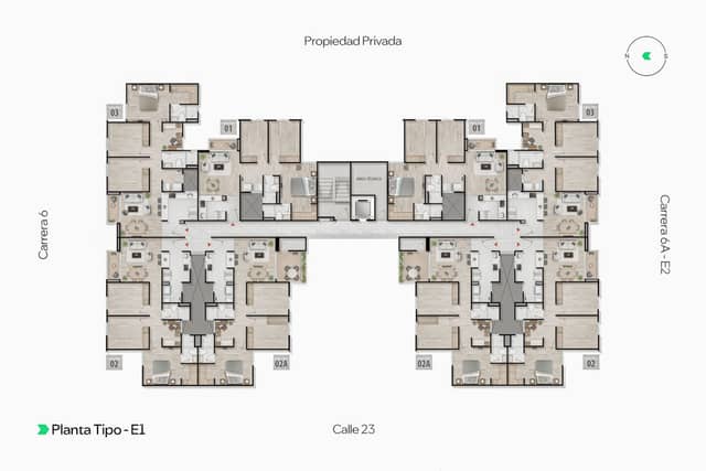 Apartamento en Venta en Casco Urbano Cajicá, Bogotá con garaje con REF 1654