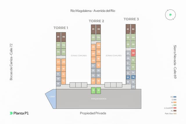 Apartamento en Venta en Gran Malecón, Barranquilla con REF 1669