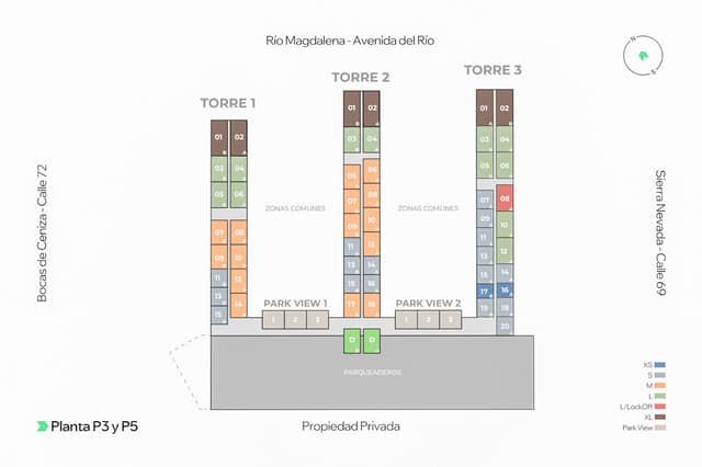 Apartamento en Venta en Gran Malecón, Barranquilla con REF 1669