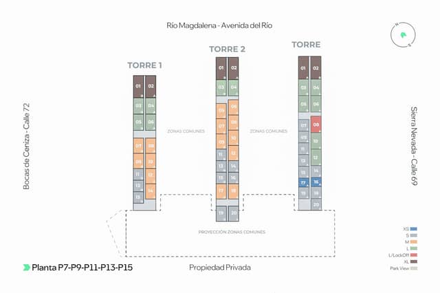 Apartamento en Venta en Gran Malecón, Barranquilla con REF 1669