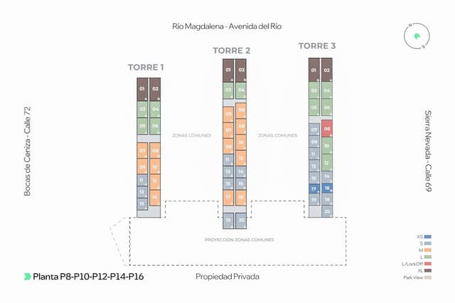 Apartamento en Venta en Gran Malecón, Barranquilla con REF 1669