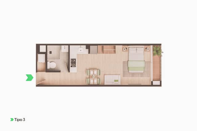 LOFT TIPO 3