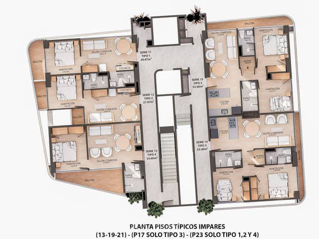 Apartamento en Venta en Los Colores, Medellín con garaje con REF 1695