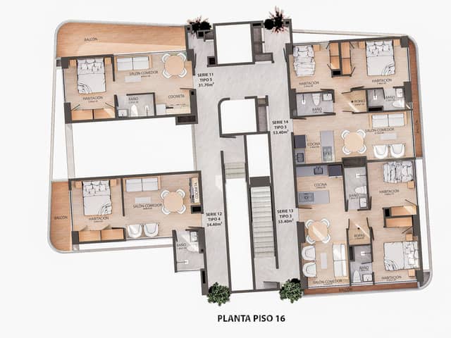 Apartamento en Venta en Los Colores, Medellín con garaje con REF 1695