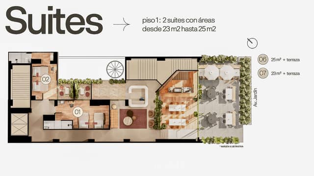 SUITES PISO 1