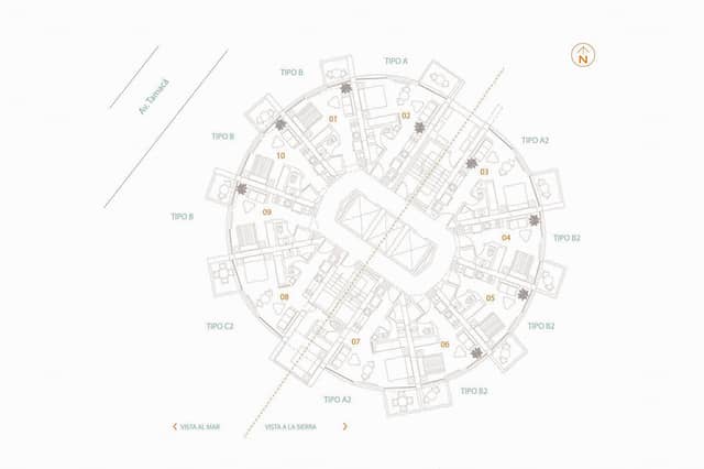 Apartamento en Venta en Playa Salguero, Santa Marta con REF 1704