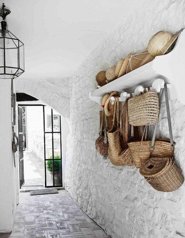 Decoramos su pared con cestas