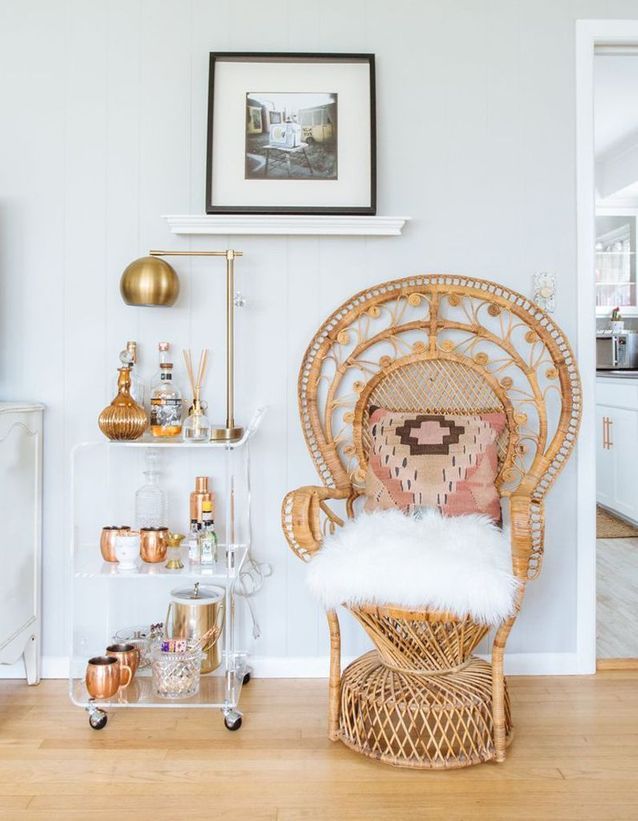 Un sillón emmanuelle cocooning