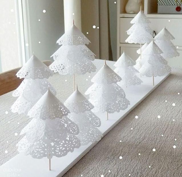 Decoración de tapete de Navidad DIY
