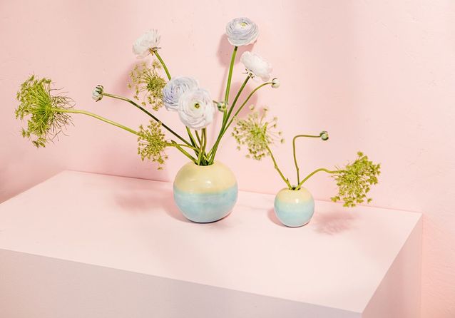 Jarrones redondos Prabal Gurung x Etsy