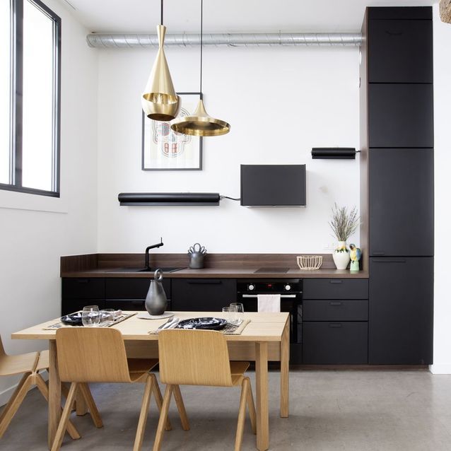 Cocina estudio moderna