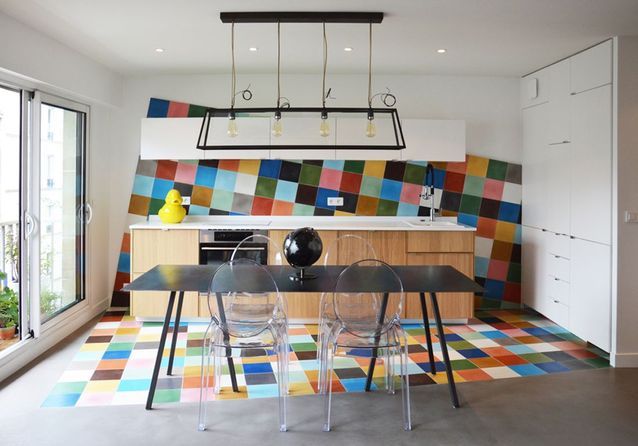 Azulejos escalonados