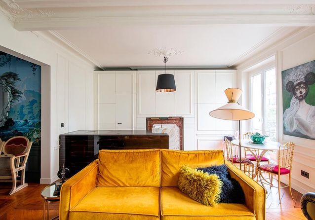 Parte posterior de la sala de estar