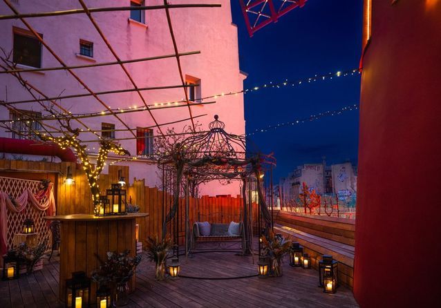 La terraza y su columpio se privatizarán para los inquilinos