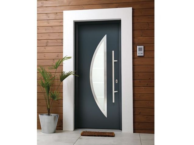 Una puerta de entrada contemporánea