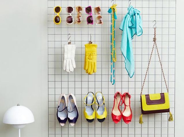 Una valla para colgar tus accesorios