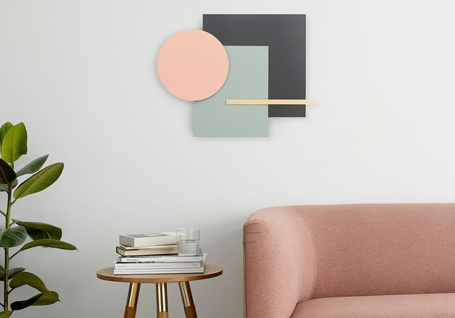 Estructura tu decoración con una escultura de pared